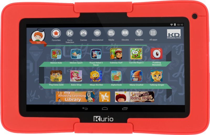 KURIO TAB BLACK WITH RED