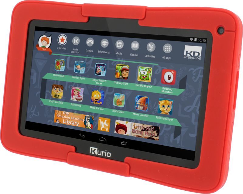 KURIO TAB BLACK WITH RED