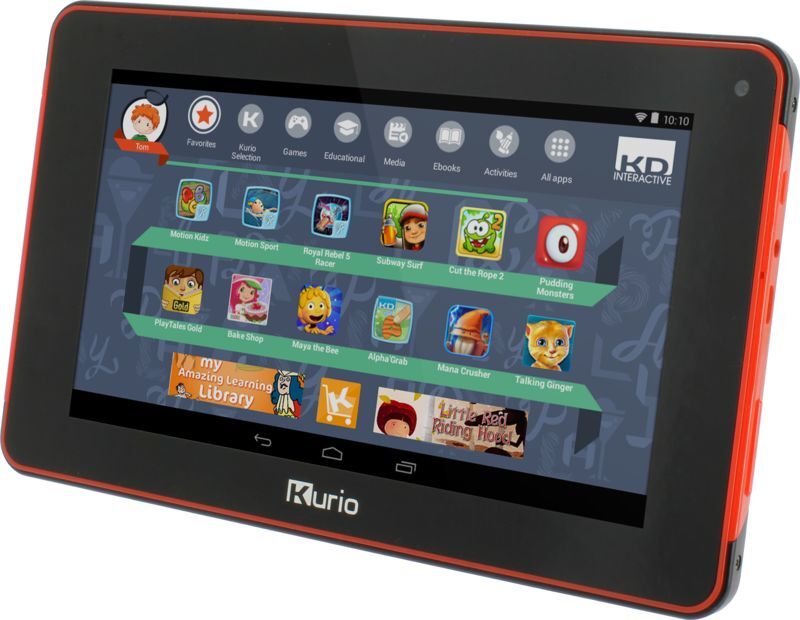 KURIO TAB BLACK WITH RED