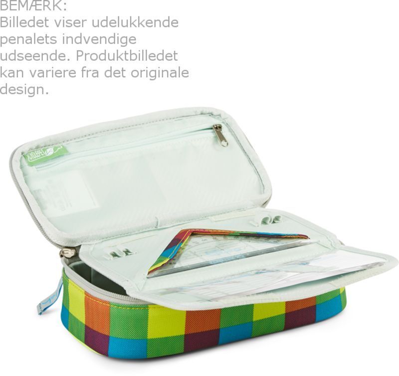 PENALHUS SATCH M/VINKELMÅLER SORT