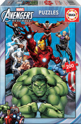 PUSLESPIL AVENGERS 200 BRIKKER