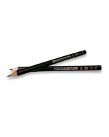 Blyant Graphit Stylus HB jumbo sort 6 stk