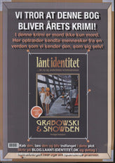 Plakat A3 Lånt identitet