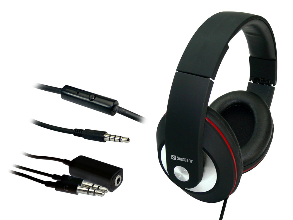 HEADSET PLAY'N GO SORT SANDBERG