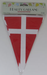 Flag vimpel dk 2.5 meter 12 flag