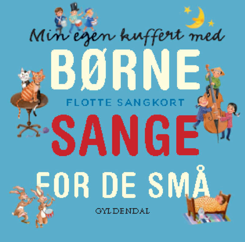 Min egen kuffert med børnesange for de små. Flotte sangkort