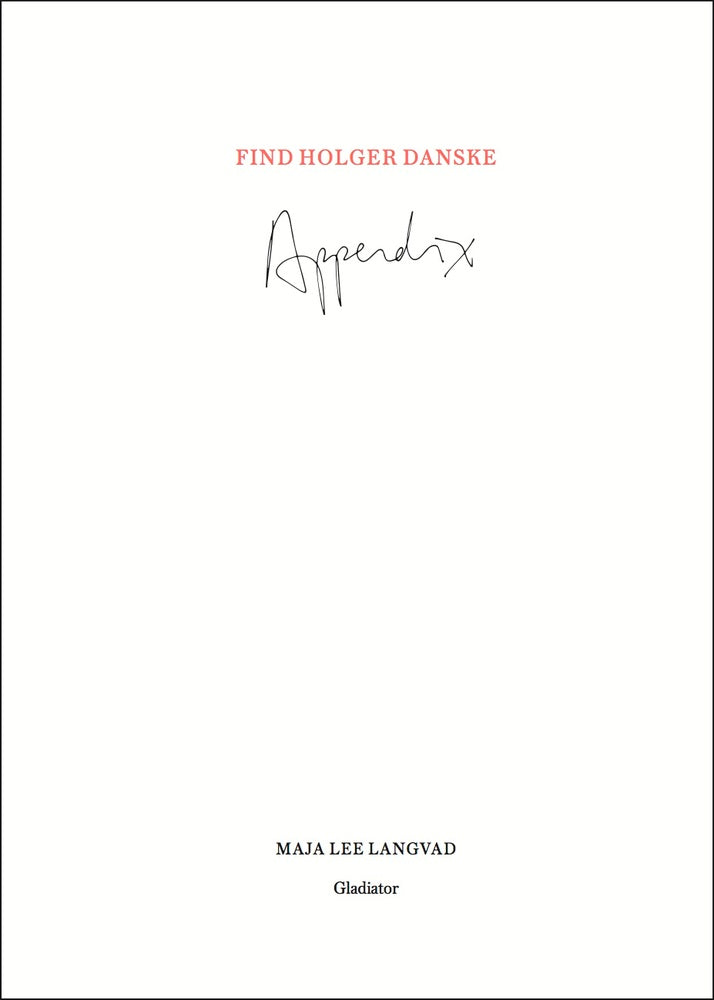 Find Holger Danske Appendix