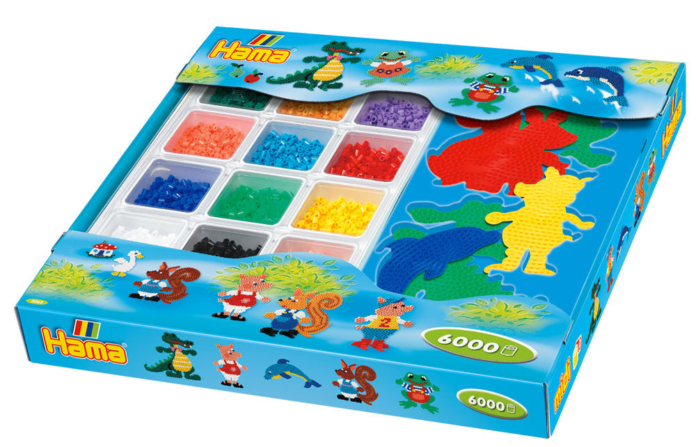 PERLER MIDI GIANT GIFT BOX BLÅ