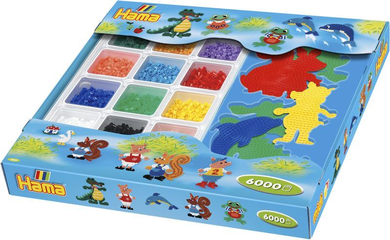 PERLER MIDI GIANT GIFT BOX BLÅ