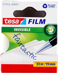 Tape usynlig tesa 33m : 19mm