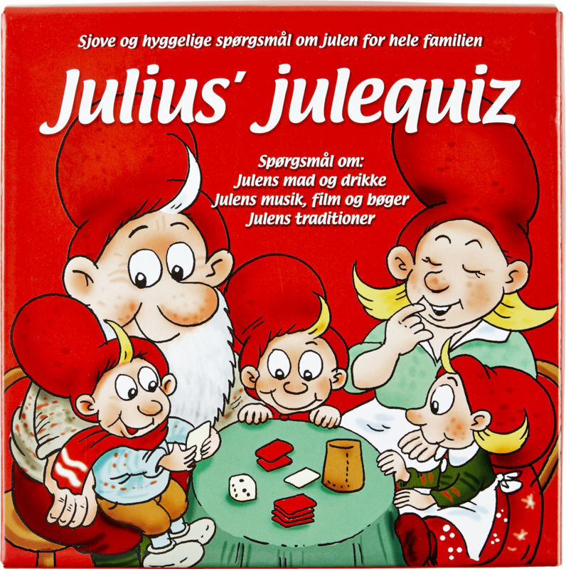 QUIZ JULIUS 100 KORT 1 TERNING