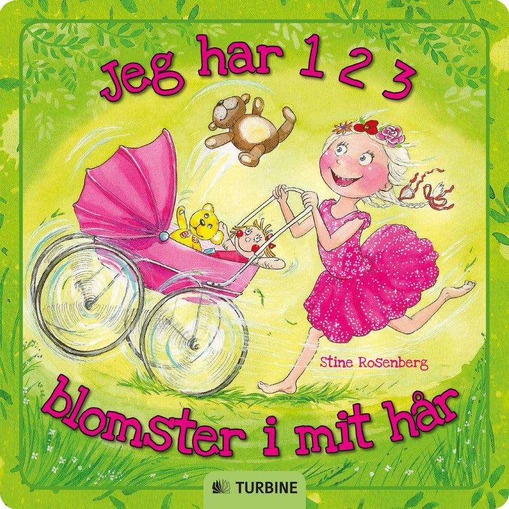 Jeg har 1 2 3 blomster i mit hår