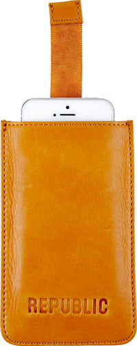 MOBIL COVER CAMEL LÆDER ETUI