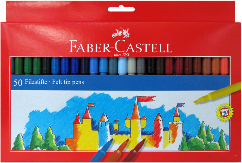 TUSSER BØRN Faber-Castell 50ASS