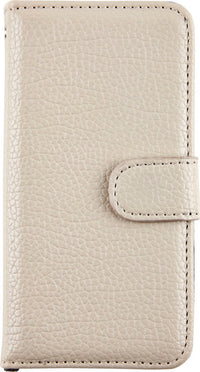 MOBILCOVER IPHONE 5 LÆDERLOOK SAND RU