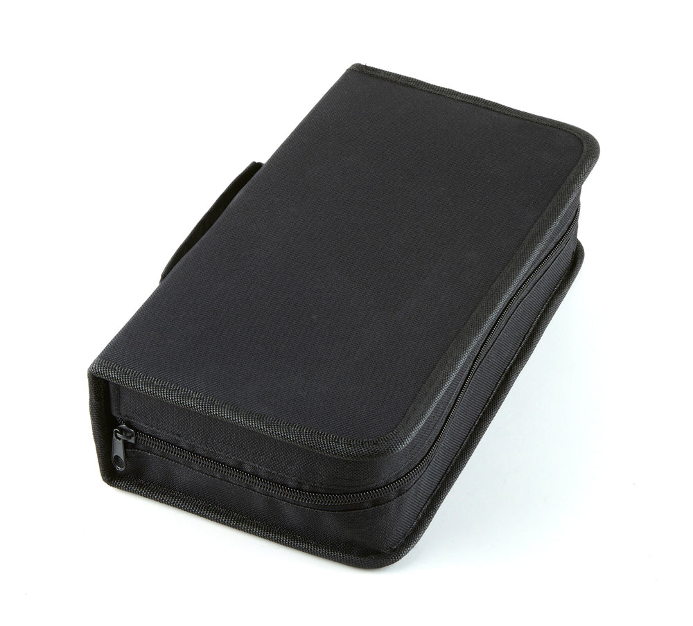 Cd/dvd taske sort 96 stk.