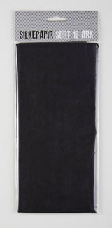 SILKEPAPIR SORT 10 ARK/PAKKE