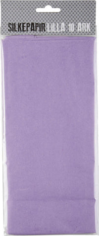SILKEPAPIR LILLA 10 ARK/PAKKE