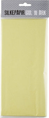 SILKEPAPIR GUL 10 ARK/PAKKE