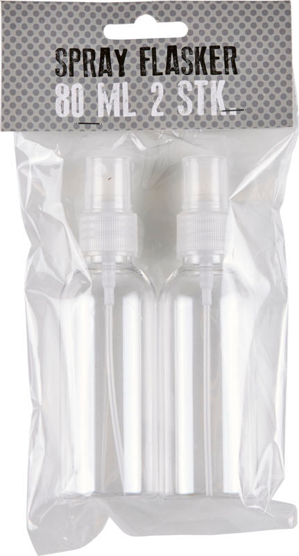 SPRAY FLASKER TIL MALING 80ML 2STK. I POSE