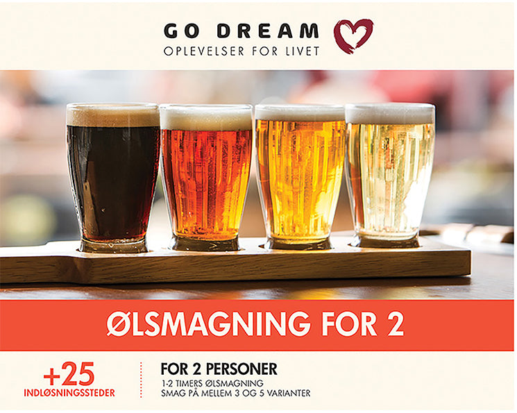 GO DREAM Ølsmagning for 2