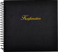 FOTOALBUM SCRAPBOG KONFIRMATION SORT 30X30