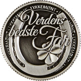 Lykkemønt verdens bedste far
