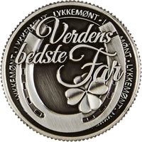 Lykkemønt verdens bedste far