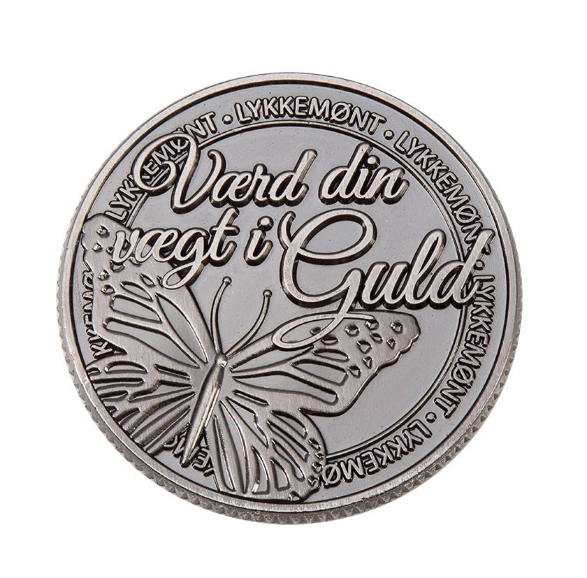 Lykkemønt værd din vægt i guld