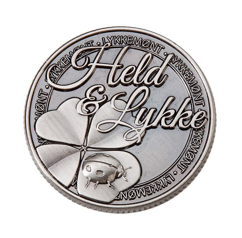 Lykkemønt held & lykke