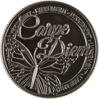 Lykkemønt carpe diem
