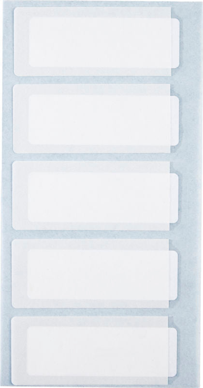 ETIKETTER LAMINERING 20X60MM 30 STK