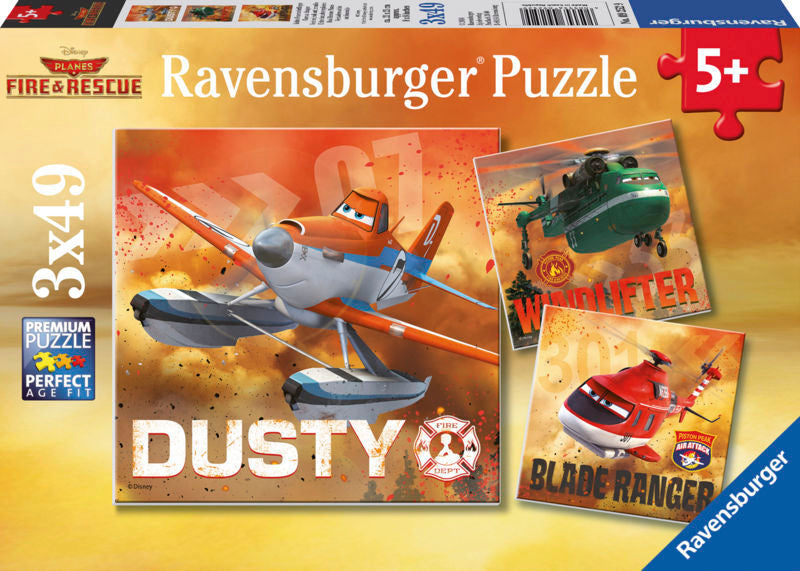 PUSLESPIL DISNEY PLANES 2 RESCUE 3X49 BRIKKER