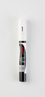 Marker uni chalk pwe 3ms hvid