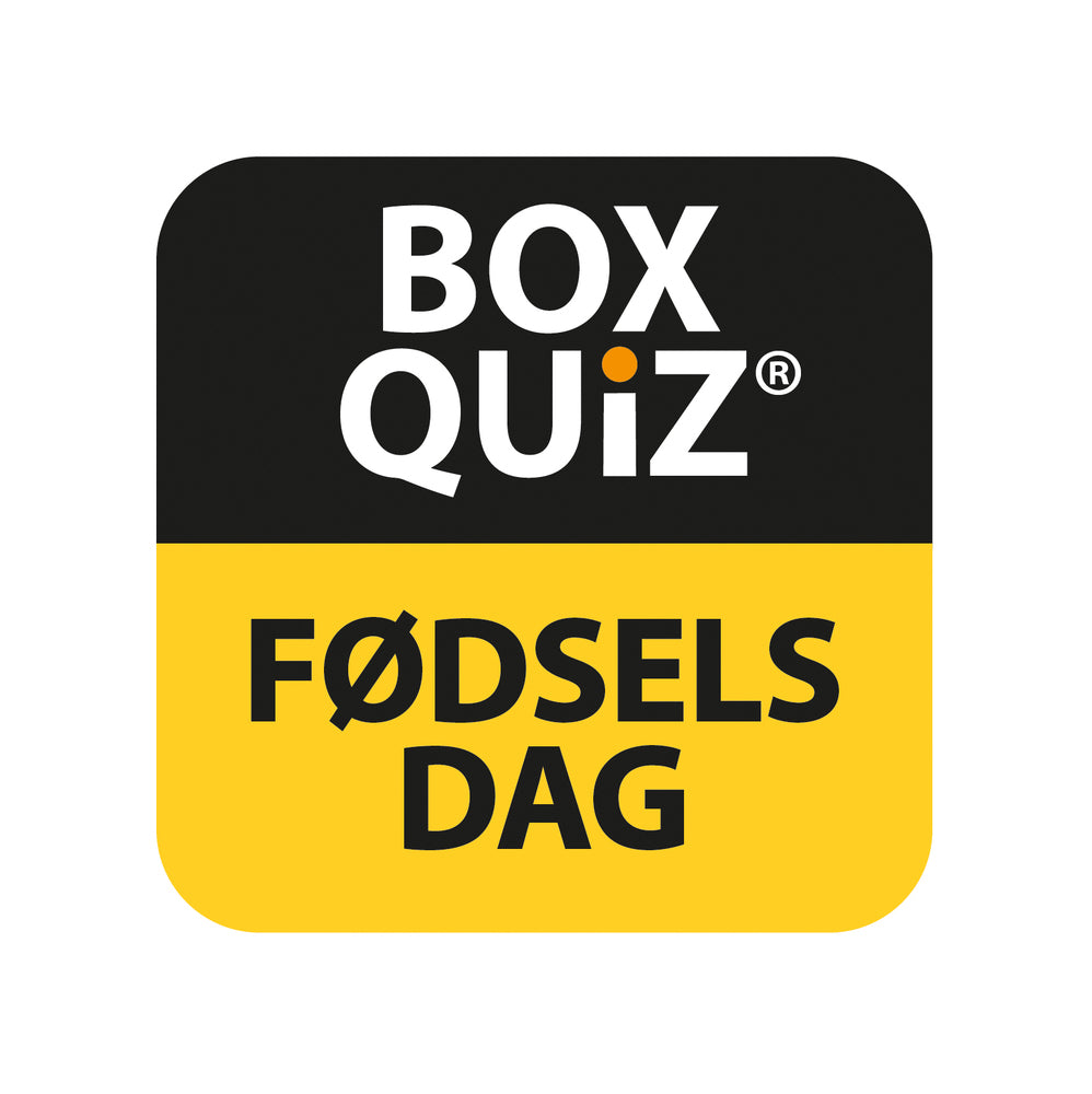 SPIL BOX QUIZ FØDSELSDAG