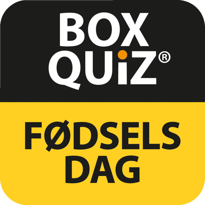 SPIL BOX QUIZ FØDSELSDAG