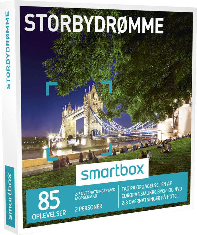SMARTBOX 3-4 DAGES STORBYDRØMME