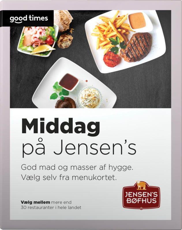 GOOD TIMES JENSENS MIDDAG FOR 2 BOX