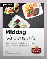 GOOD TIMES JENSENS MIDDAG FOR 2 BOX