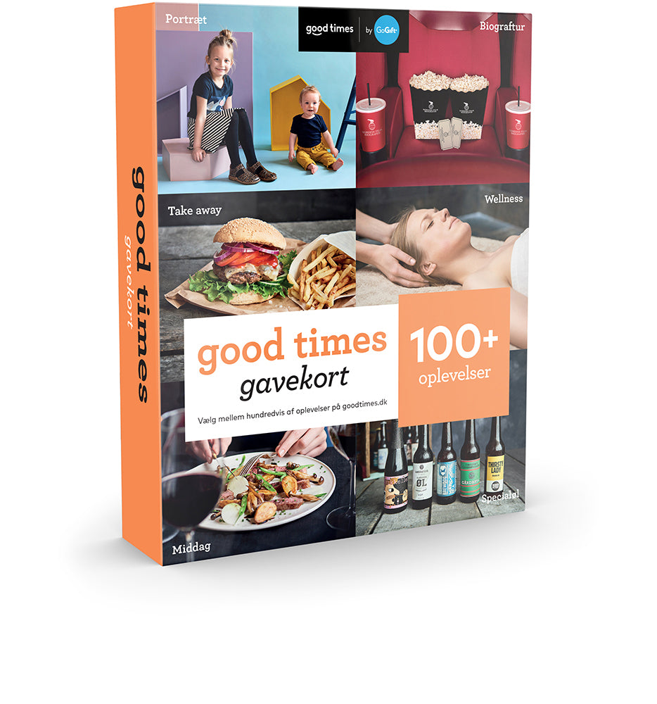 GOOD TIMES GAVEKORT+ BOX