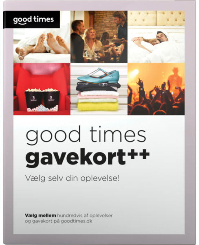 GOOD TIMES GAVEKORT ++ BOX