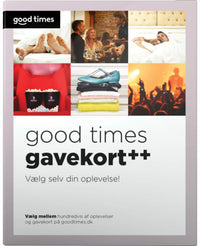 GOOD TIMES GAVEKORT ++ BOX