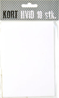 KORT A6 HVID 200 GSM 10 STK