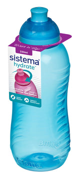 Drikkeflaske Sistema twist´n sip 330 ml ass