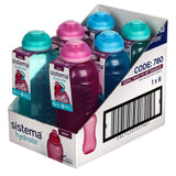 Drikkeflaske Sistema twist´n sip 330 ml ass