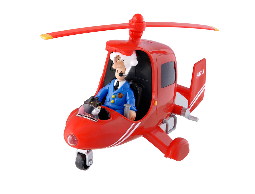 Postmand per helikopter helikopter