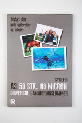Lamineringslomme A3 80 mic 50 stk
