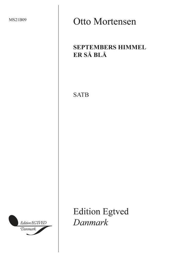 Septembers himmel er så blå