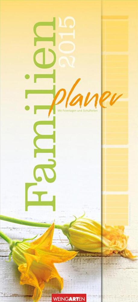 Familienplaner Gemüse - Vegetables Family Planner 2015