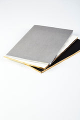 NOTESBOG REPUBLIC SORT M/GULD 40 S.